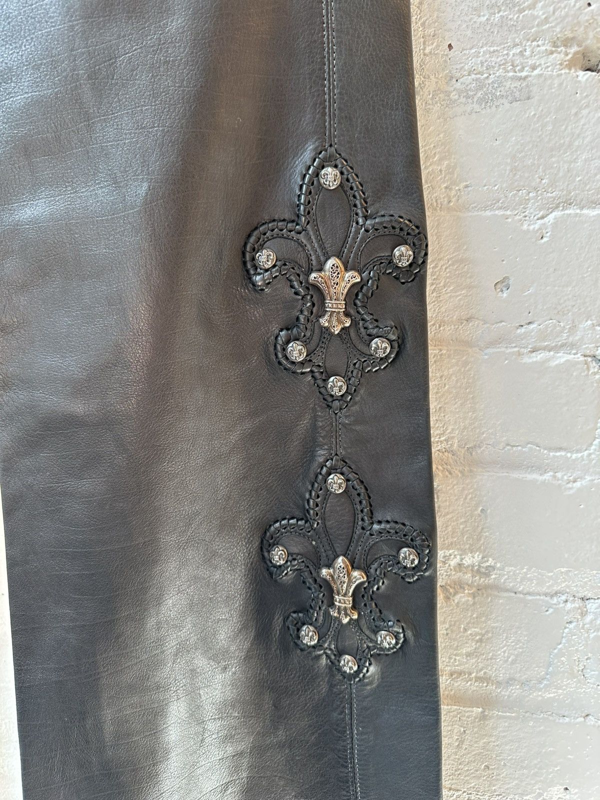 Chrome Hearts CHROME HEARTS MATTYBOY FLUR LEATHERS 29 30 31 Size US 30 / EU 46 - 4 Thumbnail