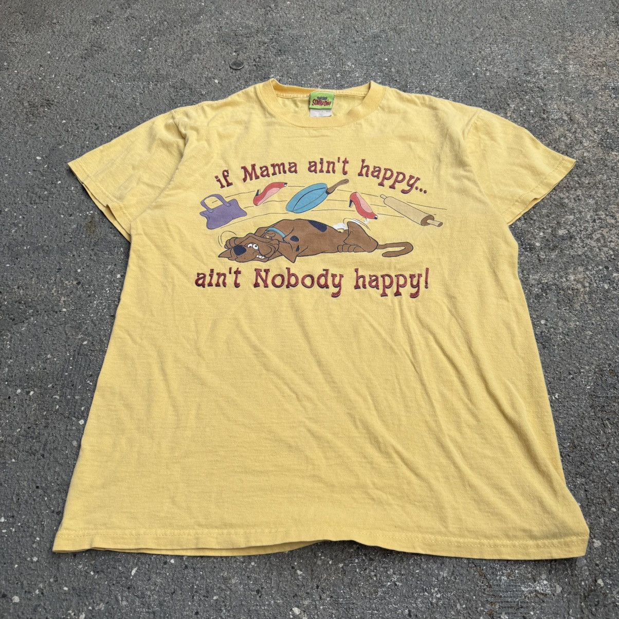 Cartoon Network vintage 90’s yellow Scooby doo Size US M / EU 48-50 / 2 - 1 Thumbnail
