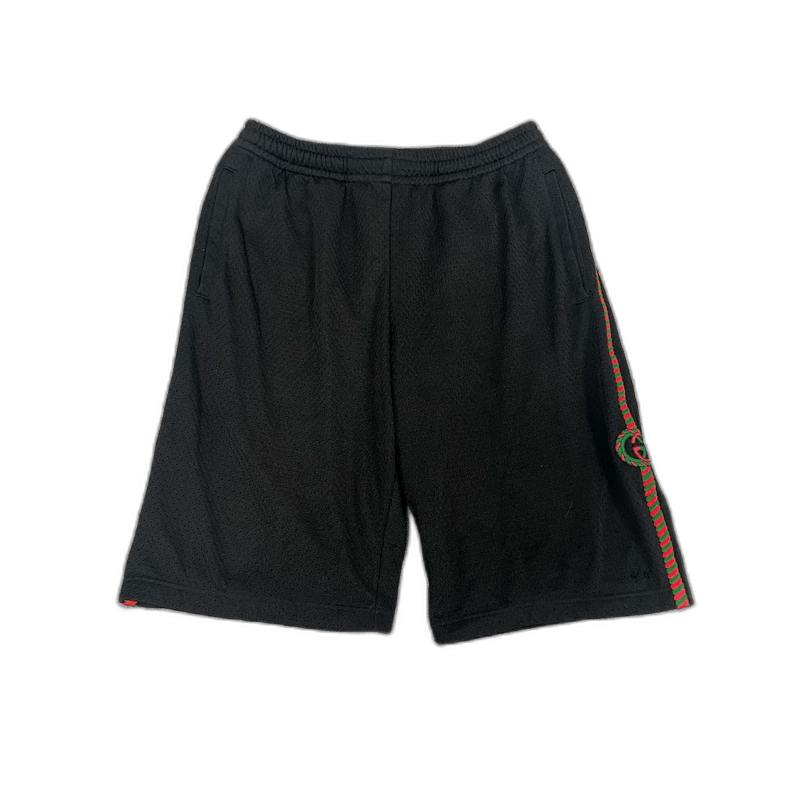 Gucci Gucci Red Green Stripe Mesh Shorts-2507 Size US 26 / EU 42 - 1 Thumbnail
