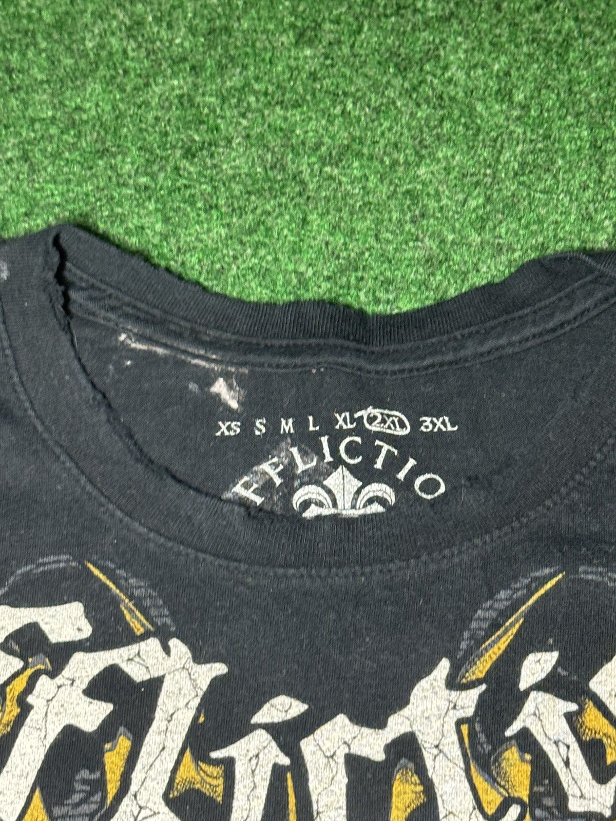 Affliction Y2K Affliction MMA Skull Gothic Biker 2XL Grunge T Shirt Size US XXL / EU 58 / 5 - 3 Thumbnail