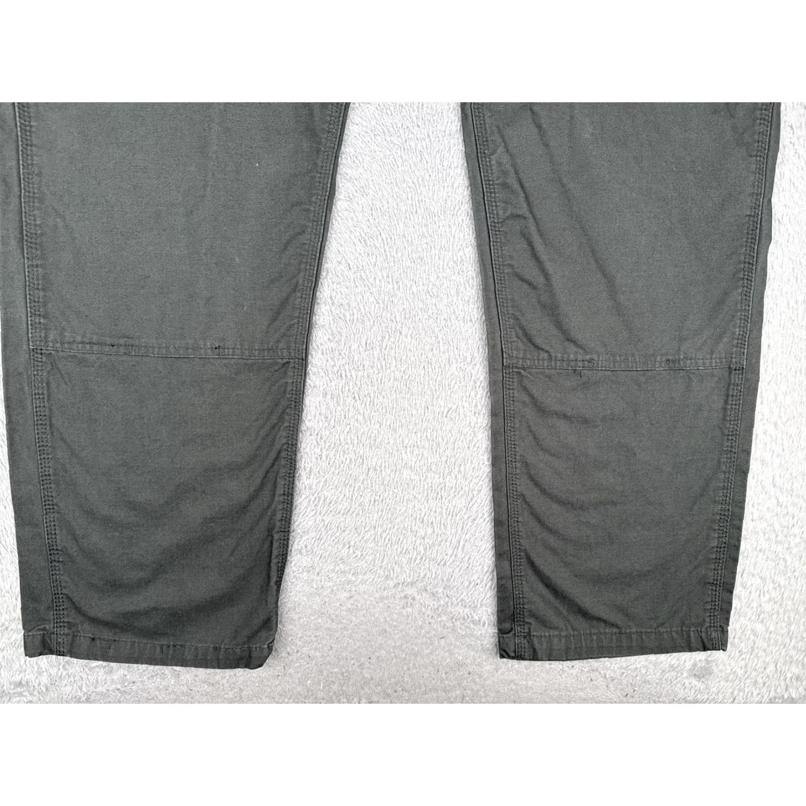 Vintage KEY Key Industries Work Pants Mens 44x32 Gray Carpenter Utility Twill Size US 44 / EU 60 - 2 Thumbnail