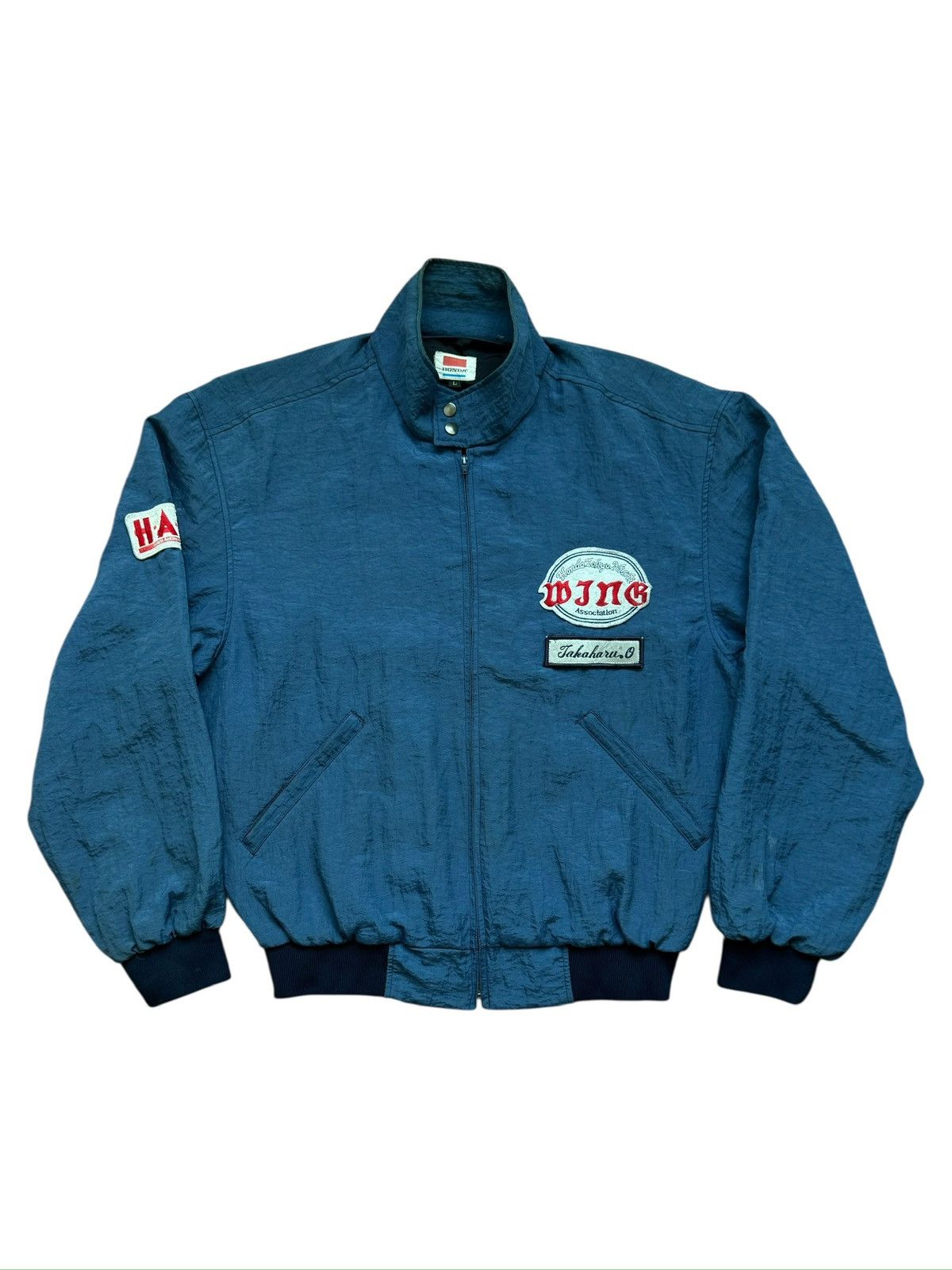 Honda VERY RARE VINTAGE JACKET HONDA WING RACING HART HRC Size US L / EU 52-54 / 3 - 1 Thumbnail