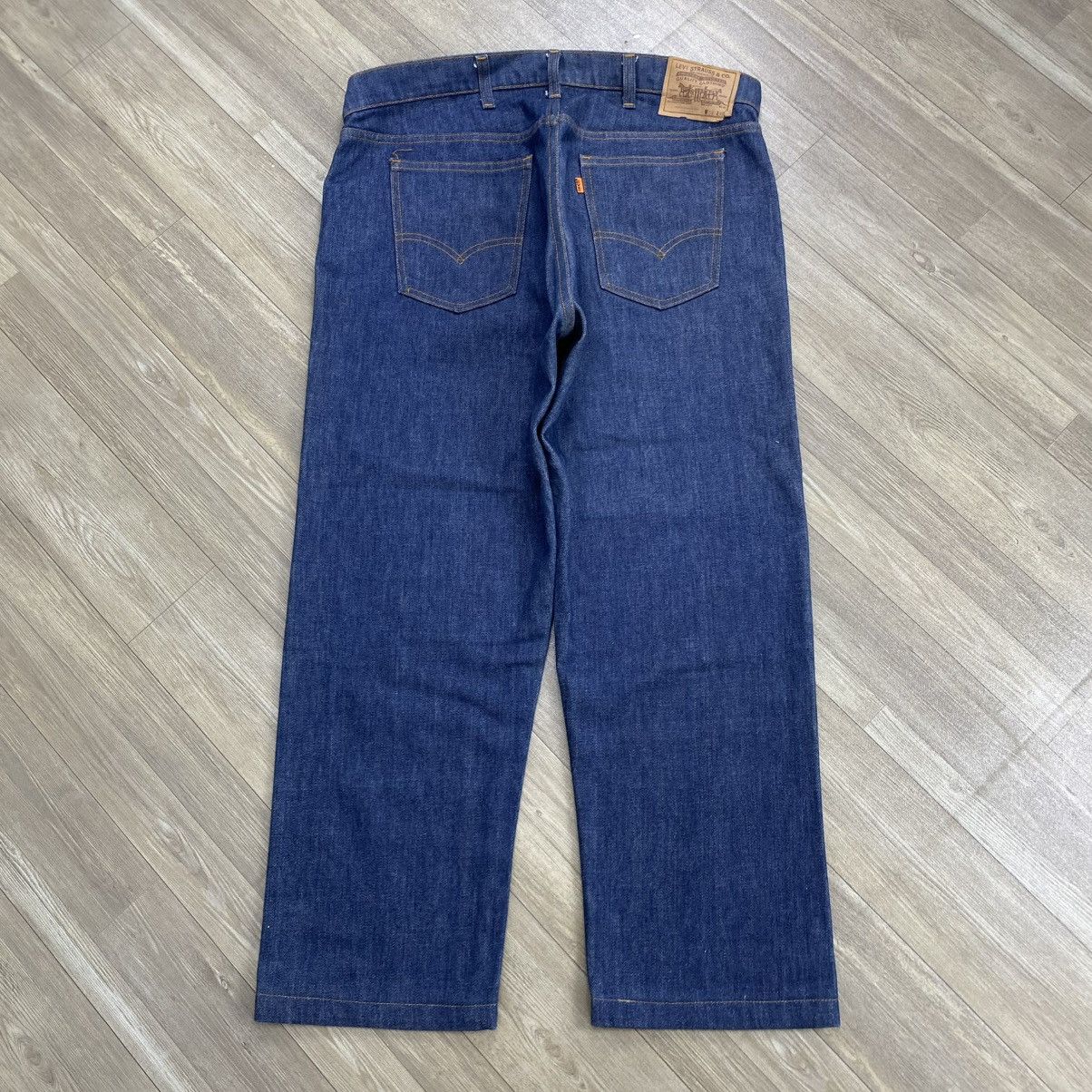 Levi's Vintage Clothing 🇺🇸1970s Vintage Levis 505 38x32 Orange Tab Straight Leg Jeans Size US 38 / EU 54 - 17 Thumbnail