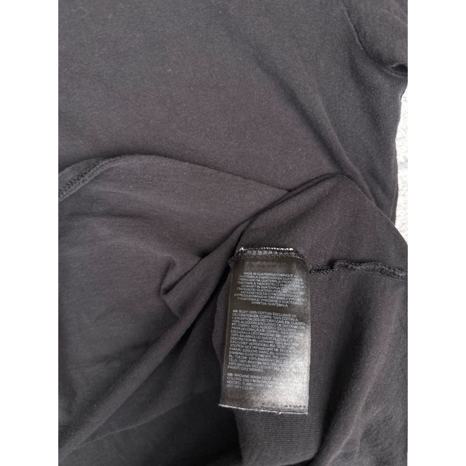 The North Face VINTAGE The North Face Shirt Women Medium Black Crew Neck Short Sleeve 100% Cotton Size M / US 6-8 / IT 42-44 - 7 Thumbnail