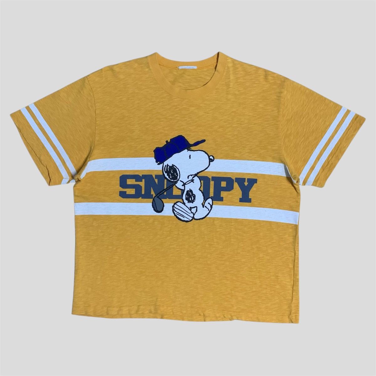 Peanuts Vintage 90s Peanuts Golf Boxy Tee Size US M / EU 48-50 / 2 - 1 Thumbnail