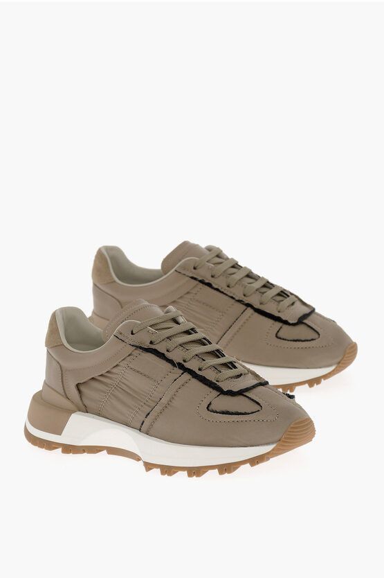 Maison Margiela MM22 Lace-up Sneakers with Fringed Detail Size US 12 / EU 45 - 1 Thumbnail