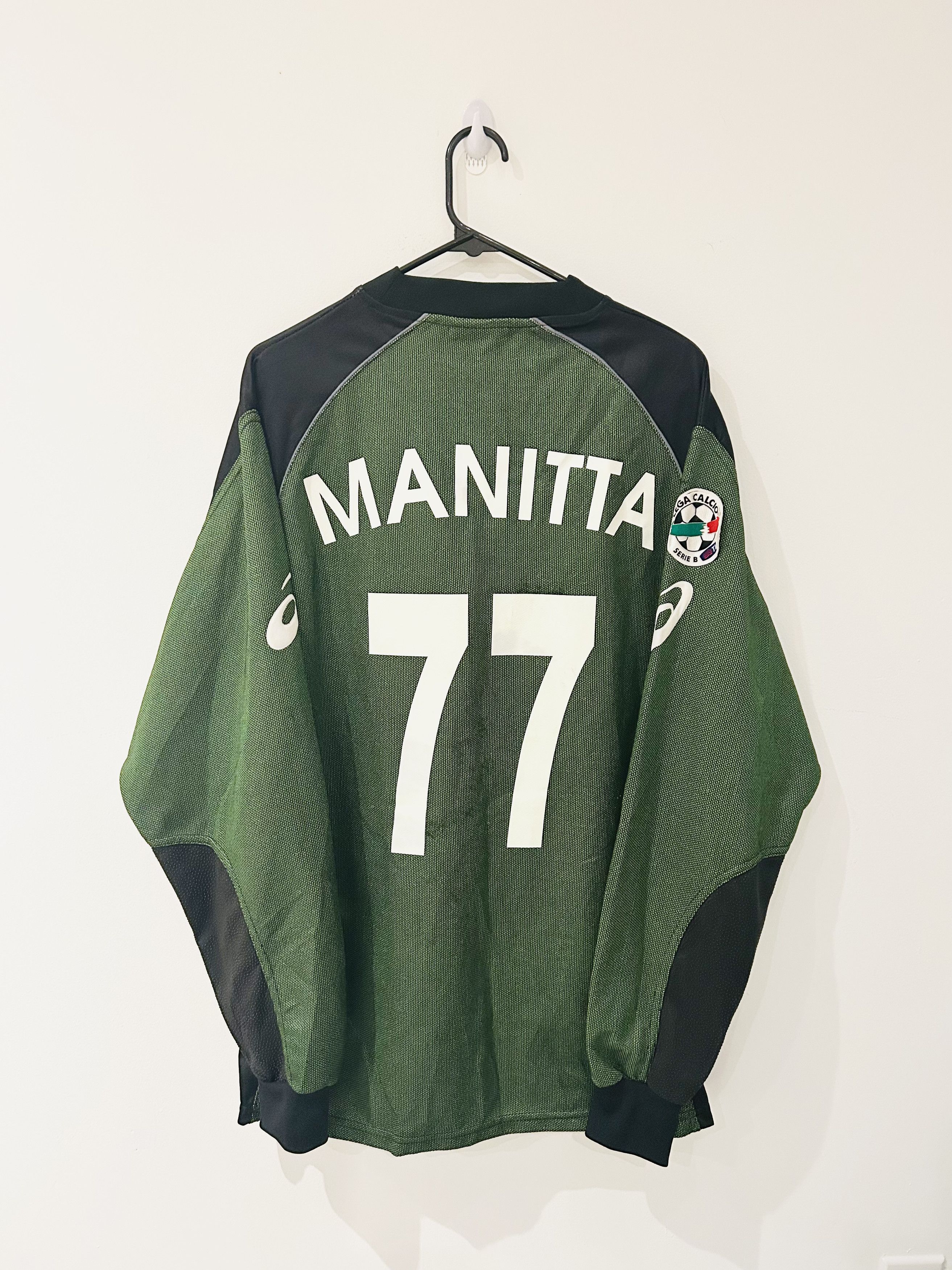 Asics × Vintage U S Catanzaro 2004/05 match issue/WORN GK jersey Size US XL / EU 56 / 4 - 2 Thumbnail