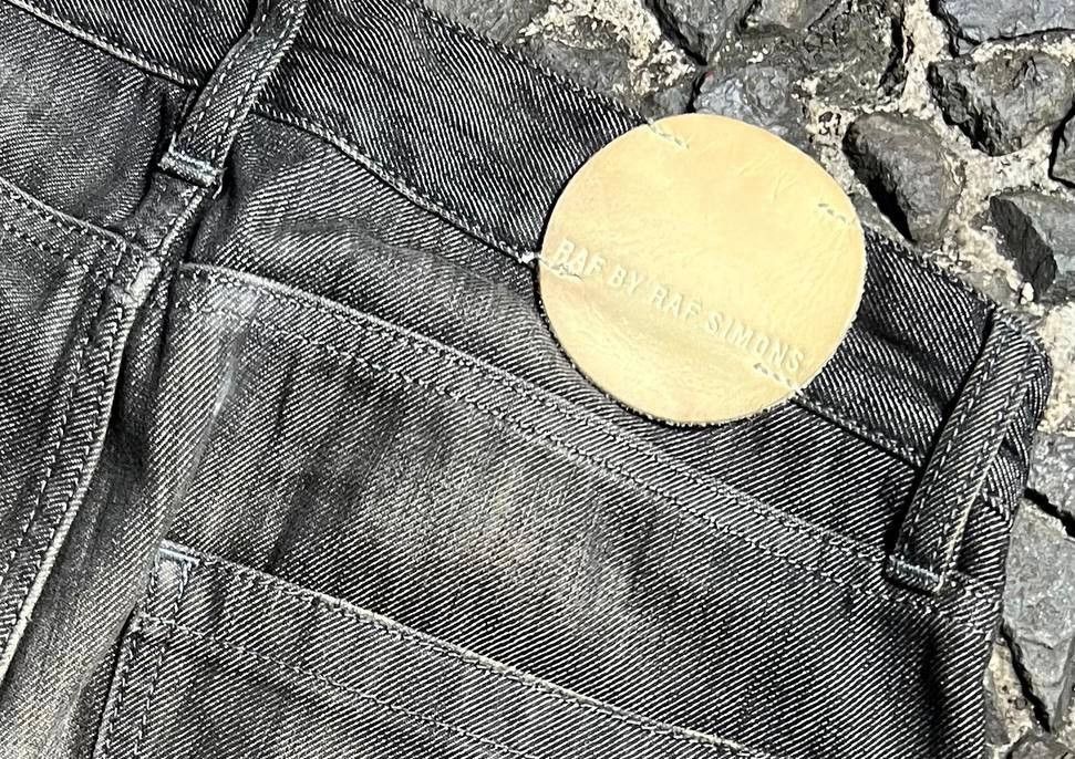 Raf by Raf Simons 2000s Raf by Raf Simons Acid Wash Denim Size US 29 - 6 Thumbnail