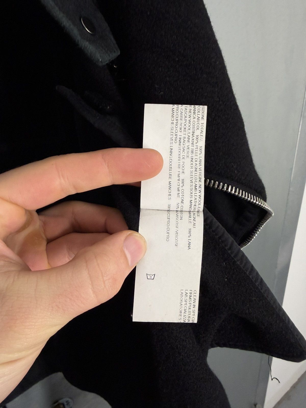 Rick Owens Rick Owens Lambs Wool Cross Zip Coat Size US S / EU 44-46 / 1 - 17 Thumbnail