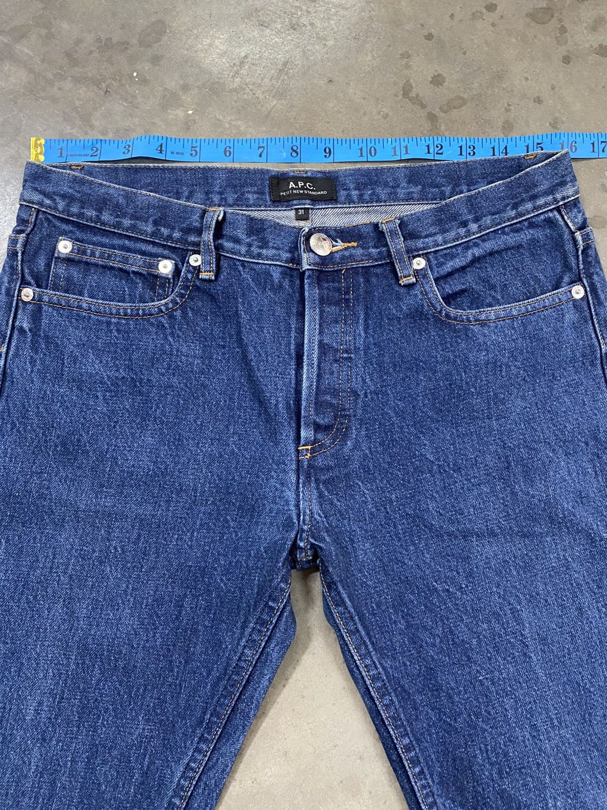 A.P.C. Japan Denim A.P.C Skinny Jeans Selvedge @285 Size US 31 - 3 Thumbnail
