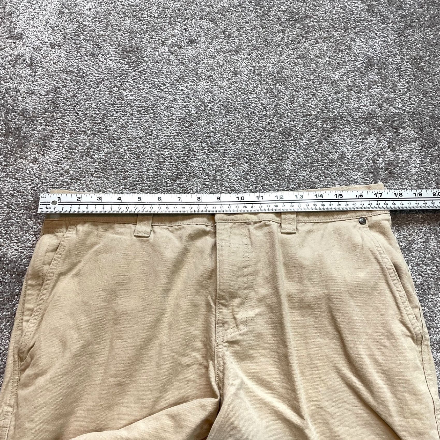 Vintage Columbia Shorts Mens 38 Beige Pockets Athletic Outdoor Hiking 9" Inseam | Cotton Polyester | Regular Fit Size US 38 / EU 54 - 5 Thumbnail
