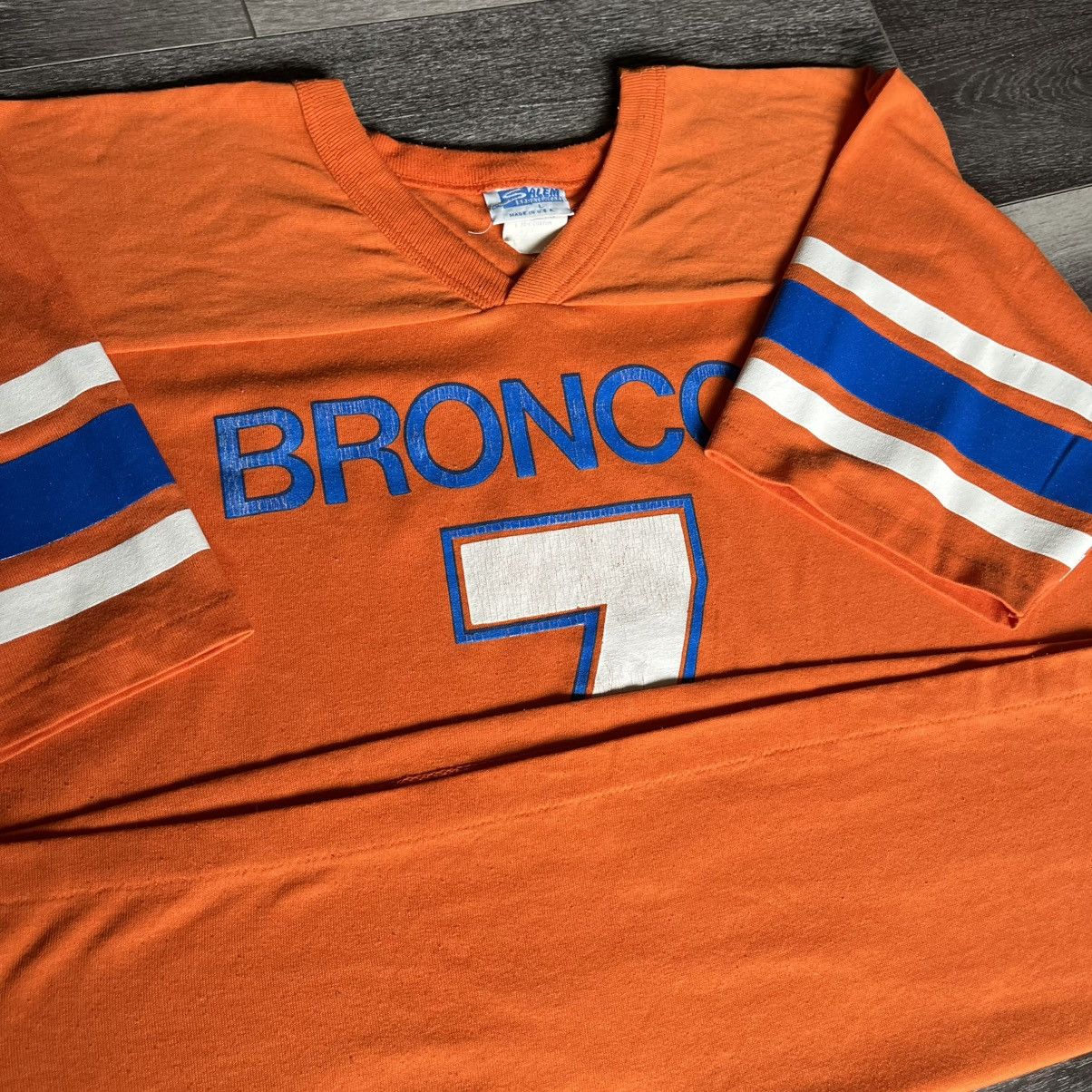 Salem Sportswear Vintage 1980s NFL Salem Sportswear John Elway Broncos Jersey Size US L / EU 52-54 / 3 - 5 Thumbnail