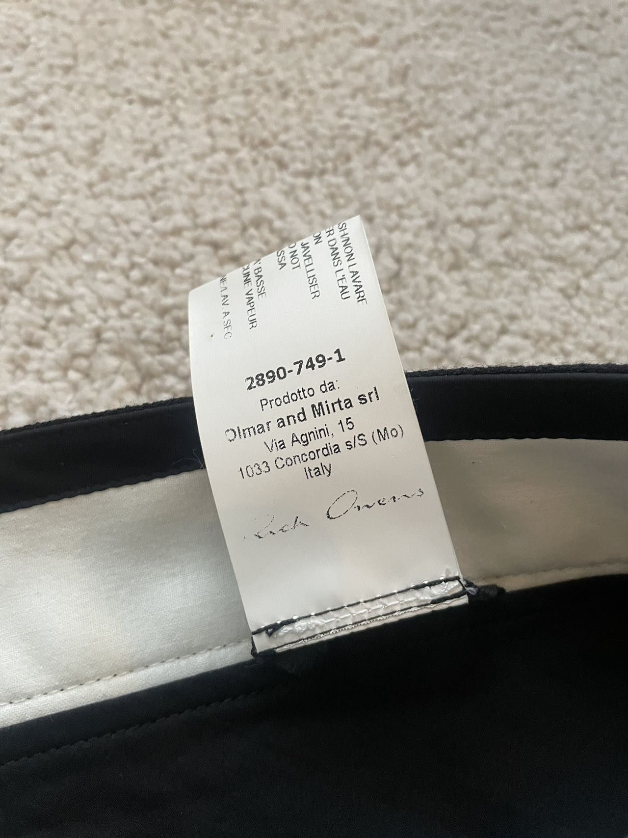 Rick Owens Rick Owens Wool Trouser Size 50 Size US 34 / EU 50 - 7 Thumbnail