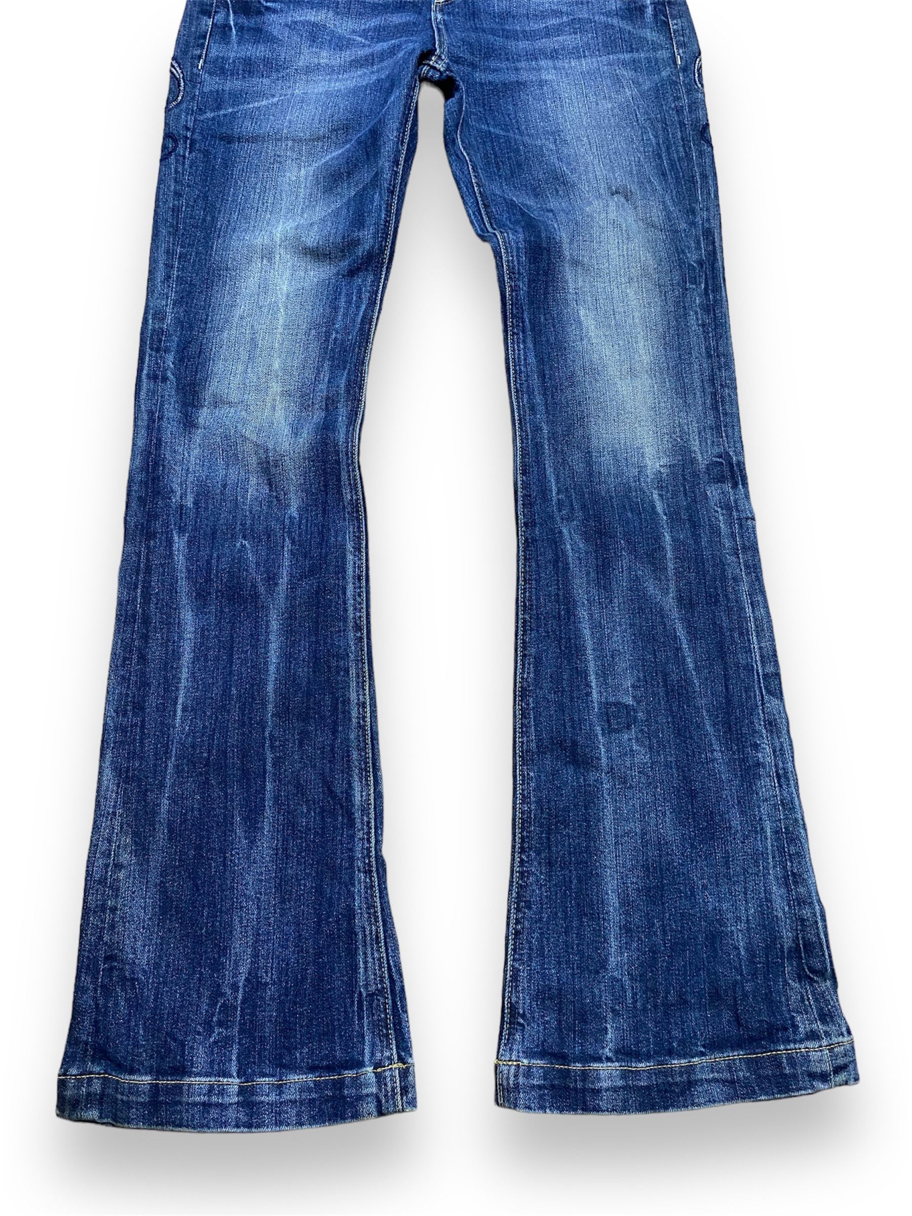 Le Grande Bleu (L.G.B.) × Vintage × Yasuyuki Ishii Japanese LGB style classical elf western flared denim Size US 30 / EU 46 - 3 Thumbnail