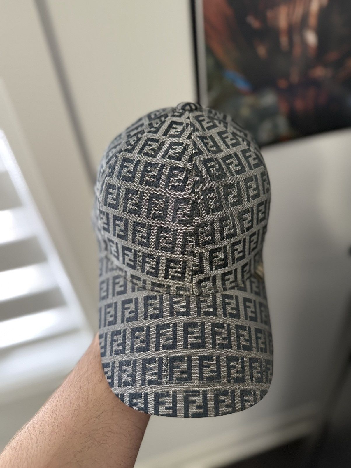 Fendi Fendi FF Zucca print cap Size ONE SIZE - 3 Thumbnail