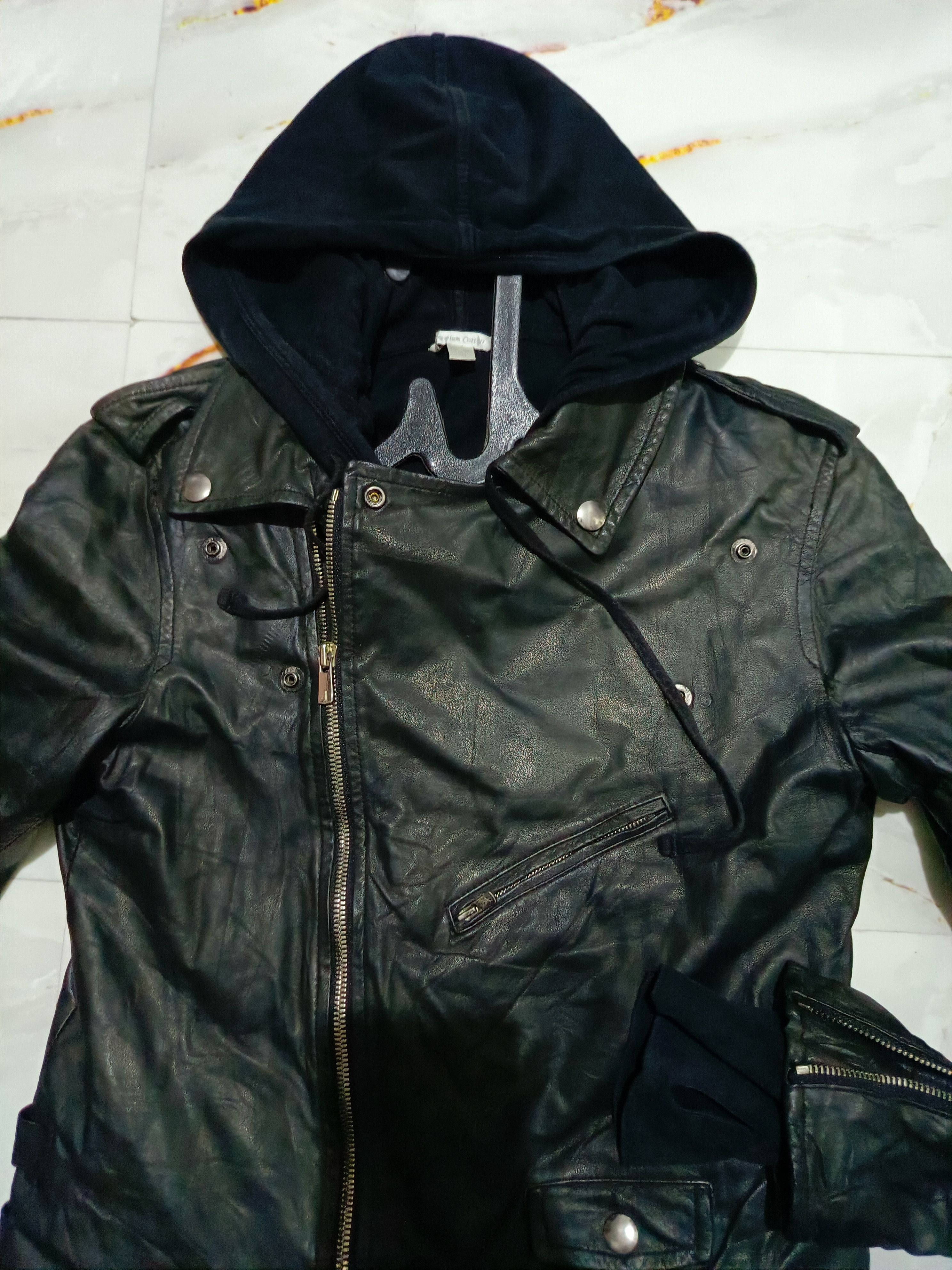 Ekam Sheepskin Asymmetric Hoodie Crystal Castles style Size S / US 4 / IT 40 - 3 Thumbnail