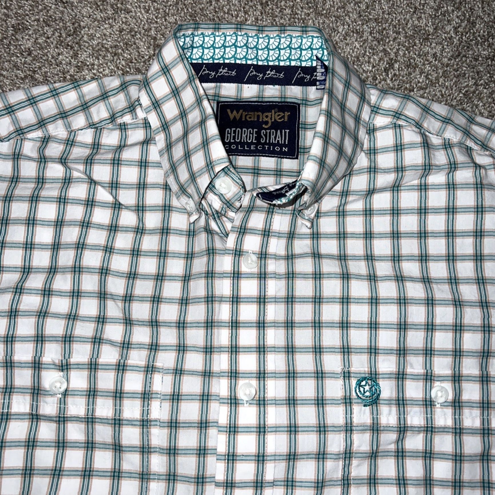 Wrangler VINTAGE Wrangler White Plaid George Strait Edition Shirt Men’s M Size US M / EU 48-50 / 2 - 2 Thumbnail