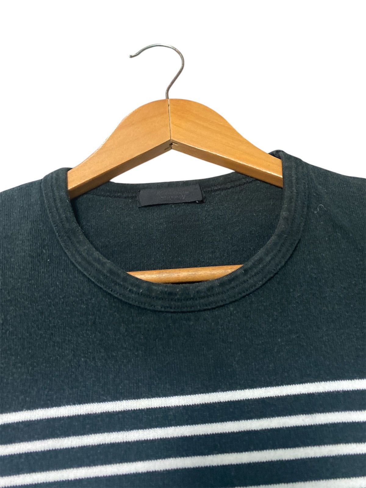 Japanese Brand × Undercover ‼️RARE‼️2010 UNDERCOVER “ LESS BUT BETTER” STRIPED SHIRT TEE🔥 Size US M / EU 48-50 / 2 - 5 Thumbnail
