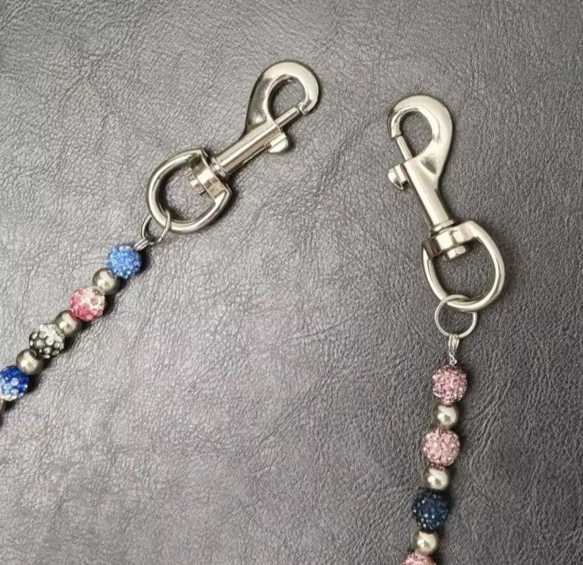 Jewelry Round Bead Rhinestone Multicolor Punk Pants Chain Size ONE SIZE - 5 Thumbnail
