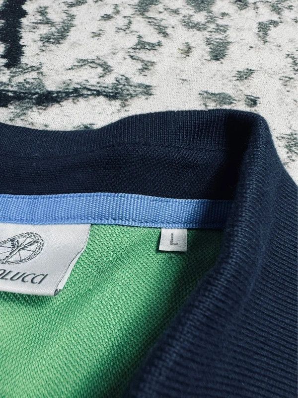 Carlo Colucci Vintage Carlo Colucci navy blue striped polo shirt, L Size US L / EU 52-54 / 3 - 5 Thumbnail