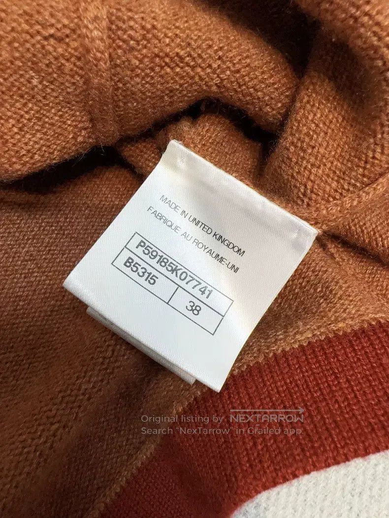 Chanel Chanel 18A Hamburger Series Brick Red Brown Orange Edge Kn Size XS / US 0-2 / IT 36-38 - 7 Thumbnail