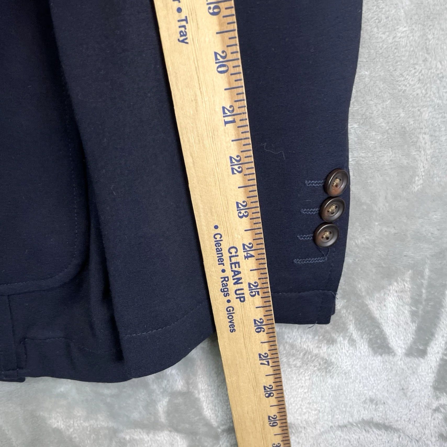 Vintage 7 Diamonds Blazer Men's Large Sport Coat Two Button Casual Jacket Suit Connor Size 42R - 7 Thumbnail