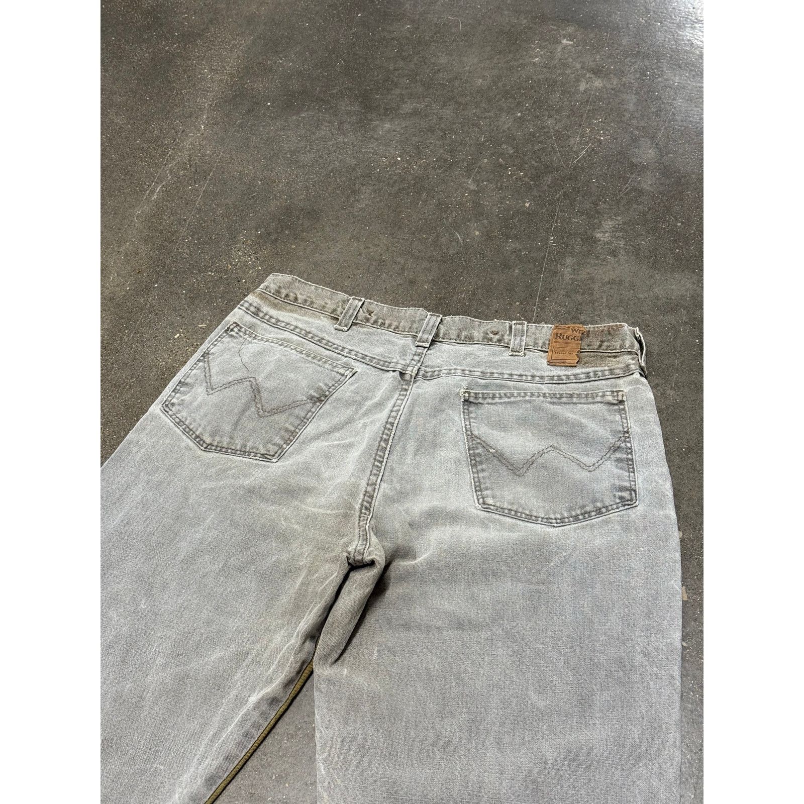 Wrangler Vintage Distressed Wrangler Double Knee Two Tone Field Pants Size US 30 / EU 46 - 4 Thumbnail