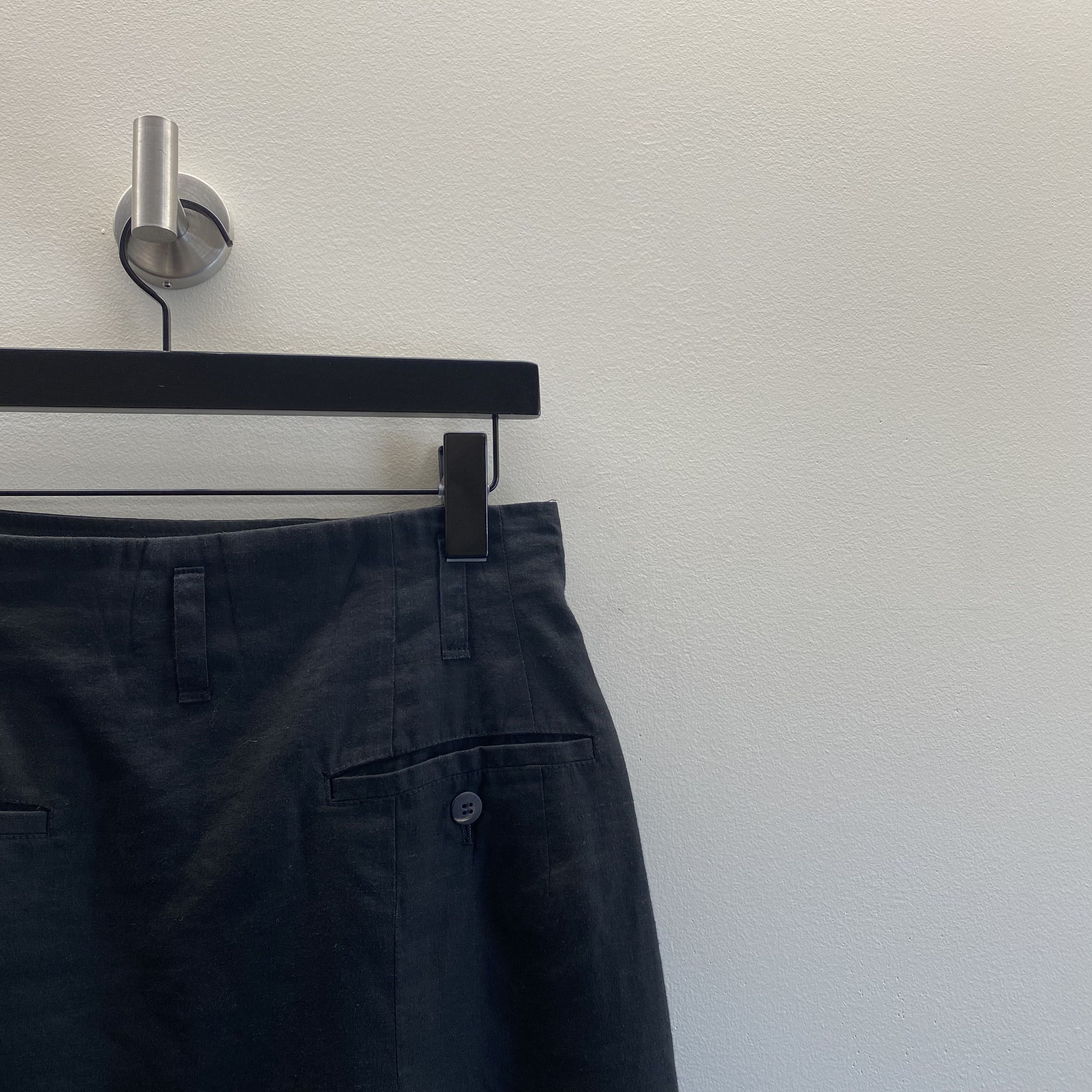 Issey Miyake Issey Miyake Vintage Linen Skirt Size 29" - 8 Thumbnail