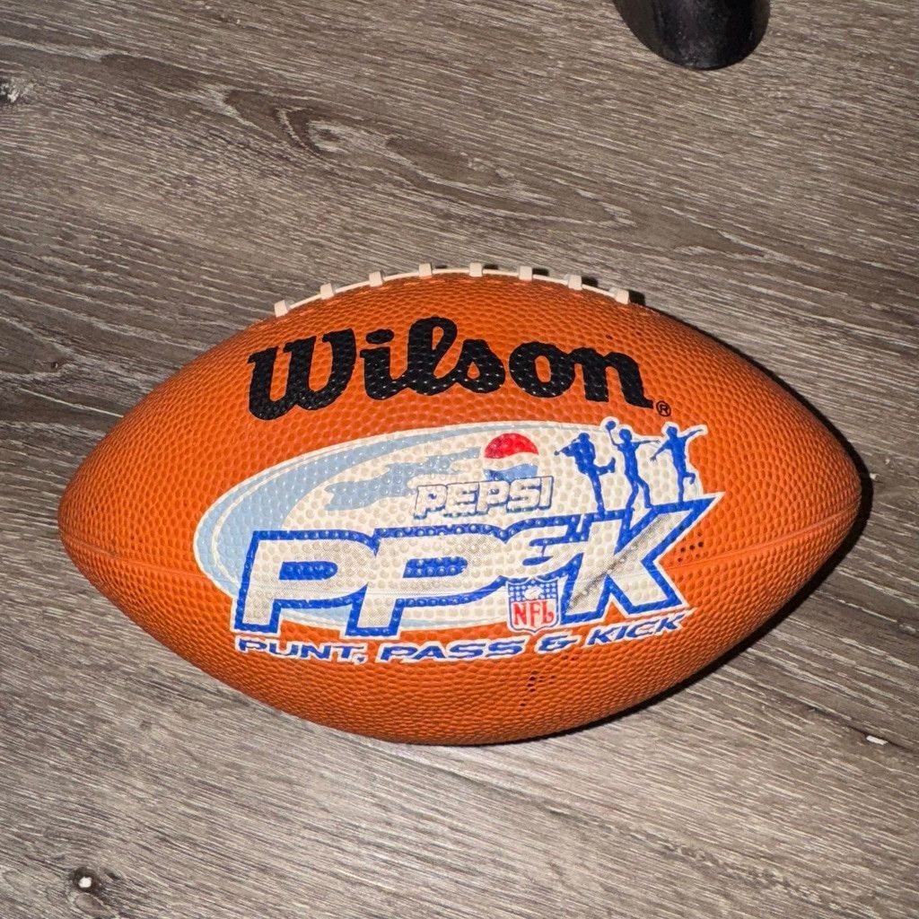 Wilson Vintage Wilson Pepsi NFL Punt Pass & Kick Football One Size Size ONE SIZE - 1 Thumbnail