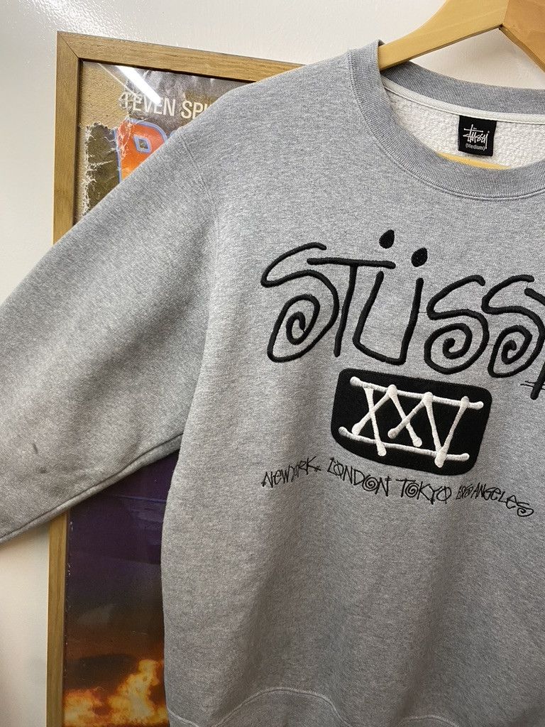 Stussy SS2005 Vintage Stussy XXV 25th Anniversary Sweatshirt Size US M / EU 48-50 / 2 - 4 Thumbnail