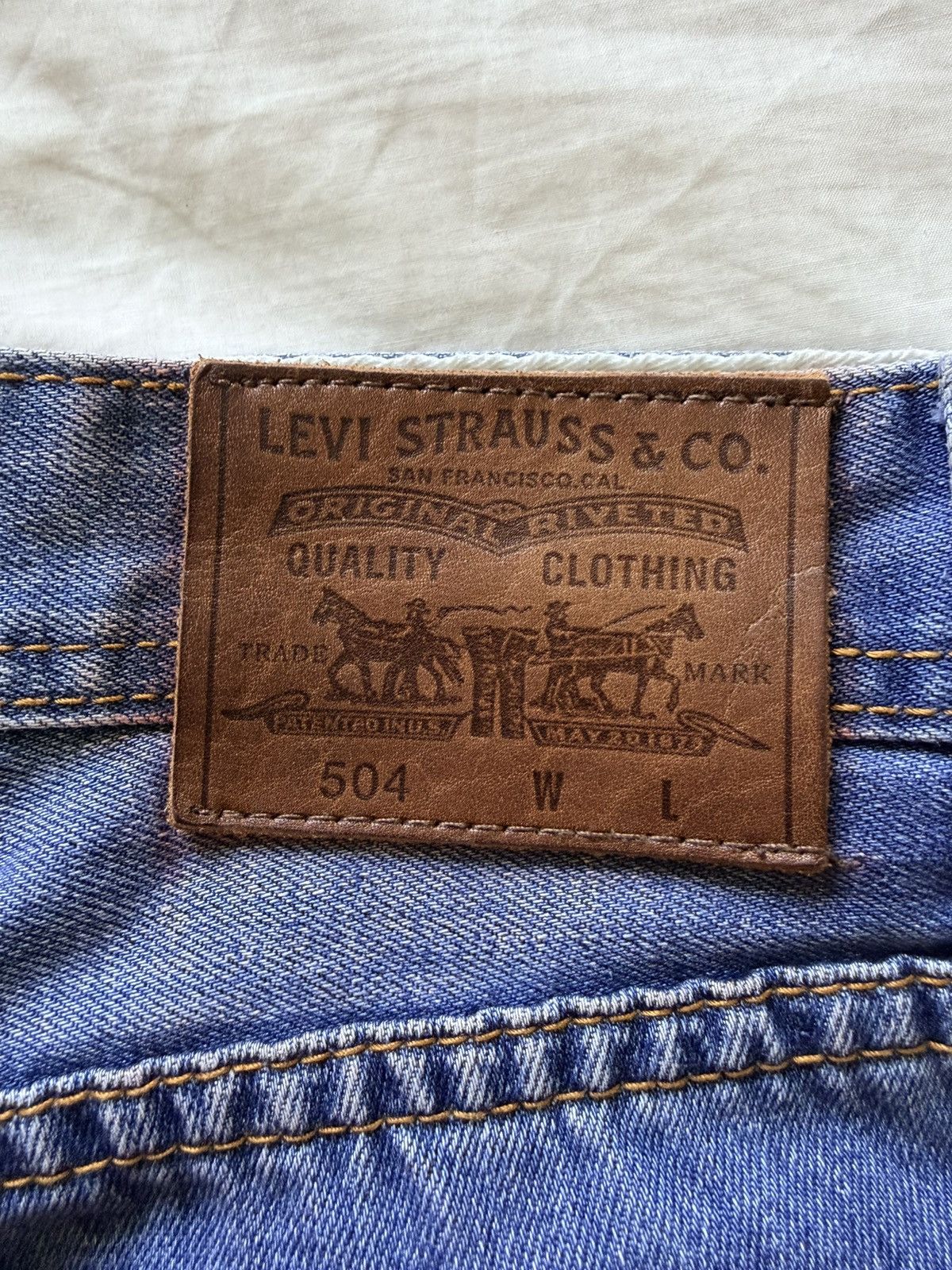 Levi's Levi’s 504 straight fit Size US 31 - 3 Thumbnail