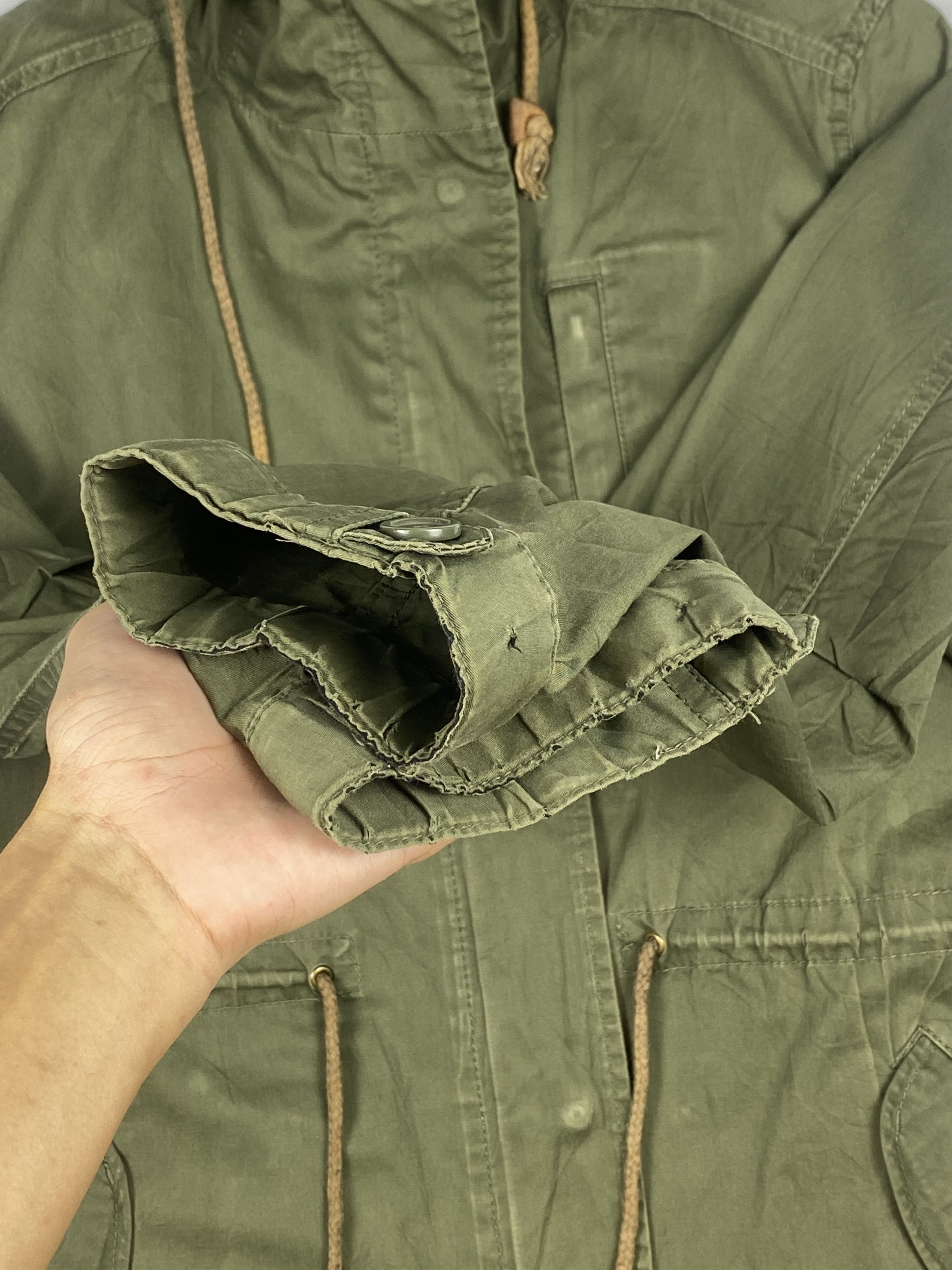 Japanese Brand Vintage Japanese Quilted Lining Zip Up Parka Jacket Size US M / EU 48-50 / 2 - 7 Thumbnail