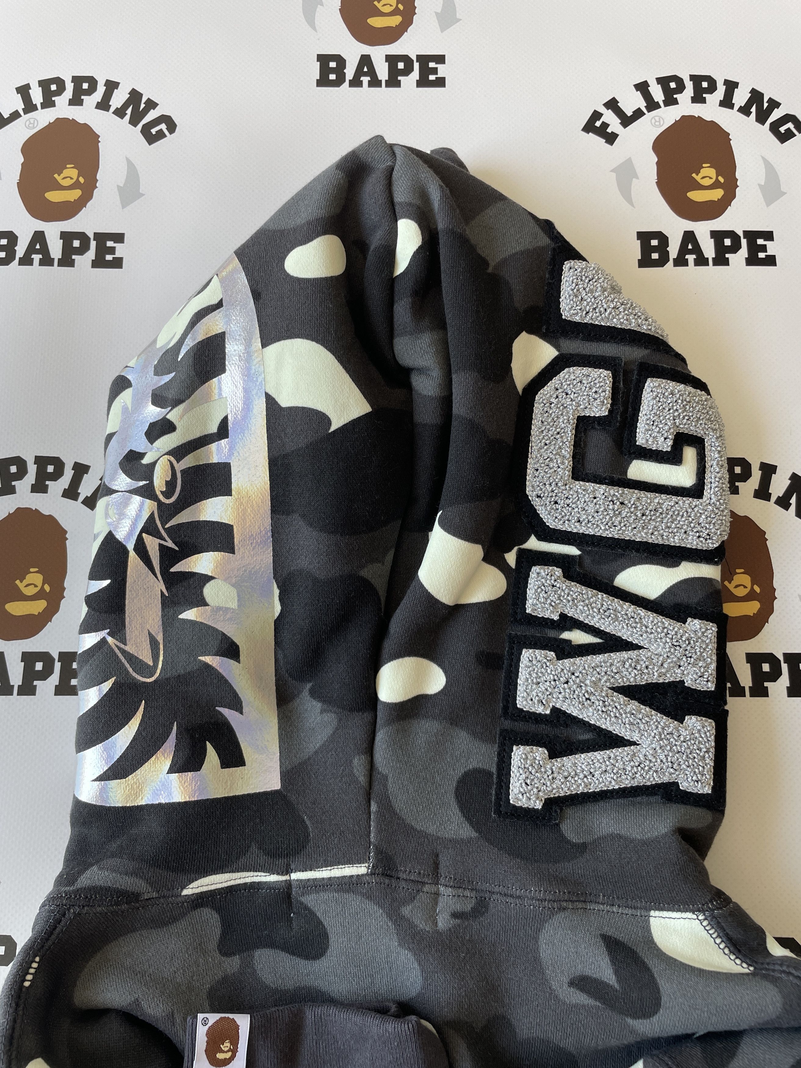 Bape BAPE CITY CAMO SHARK FULL ZIP HOODIE (SS24) Size US XL / EU 56 / 4 - 7 Thumbnail