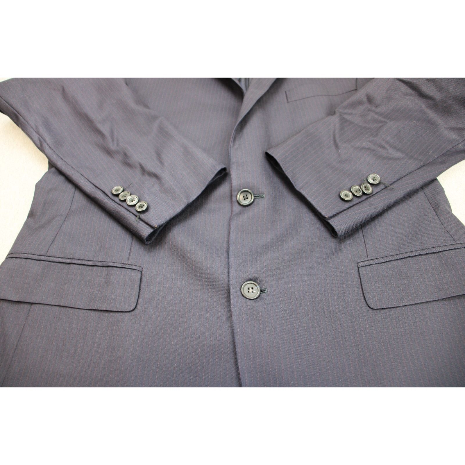 Brooks Brothers Brooks Brothers 1818 Blazer Men's 42L Navy Blue Wool Size 42L - 10 Thumbnail