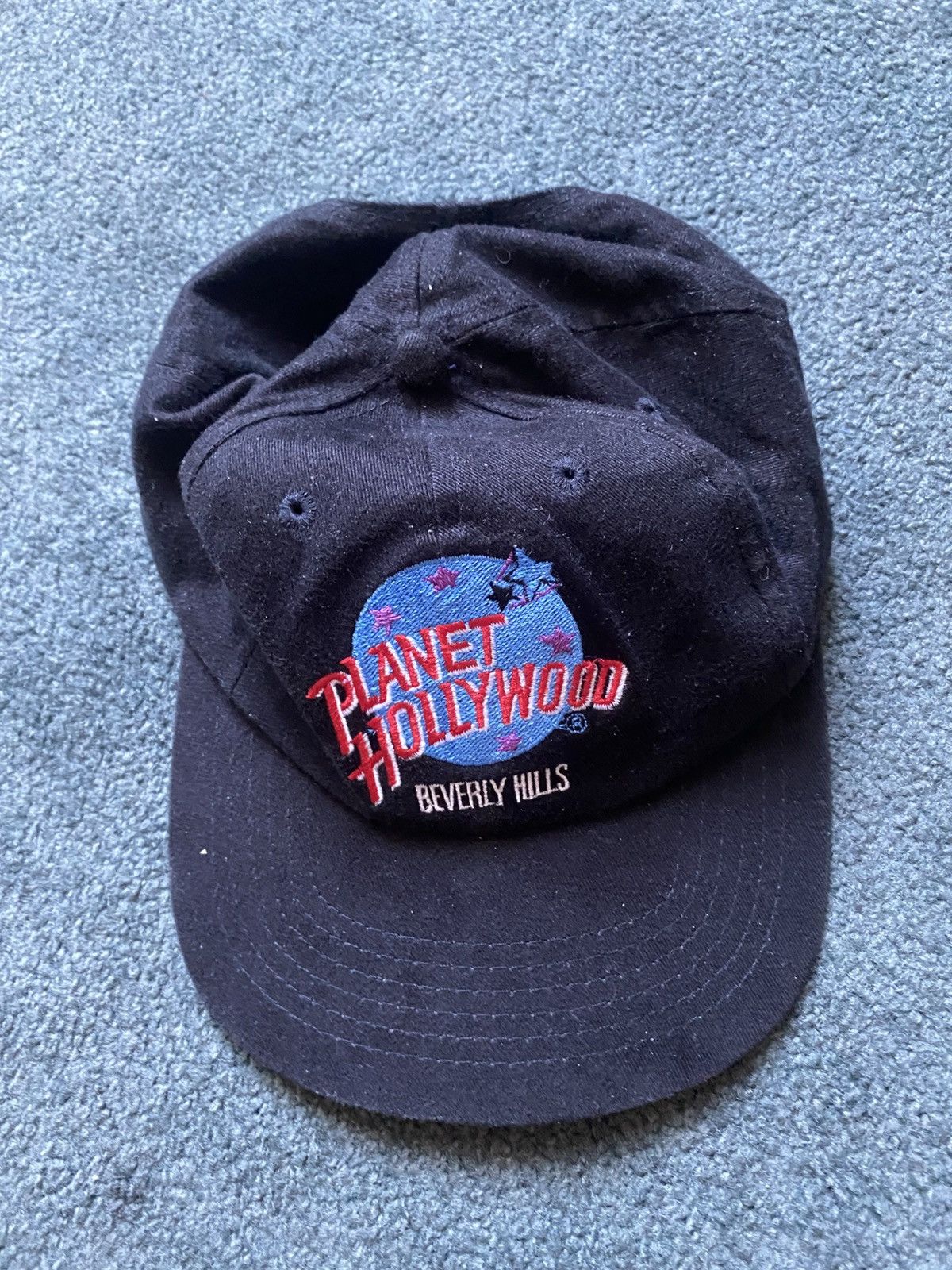 Planet Hollywood × Vintage VINTAGE 90s PLANET HOLLYWOOD BEVERLY HILLS CAP Size ONE SIZE - 1 Thumbnail