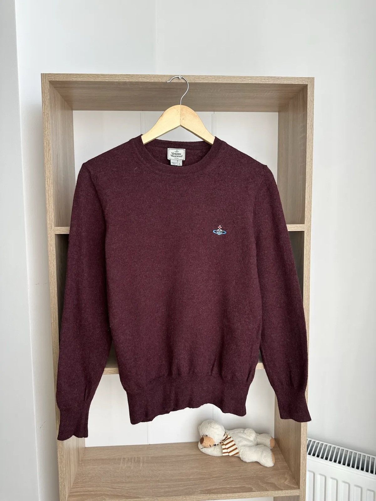 Vintage Vivienne Westwood Wool Sweater Red