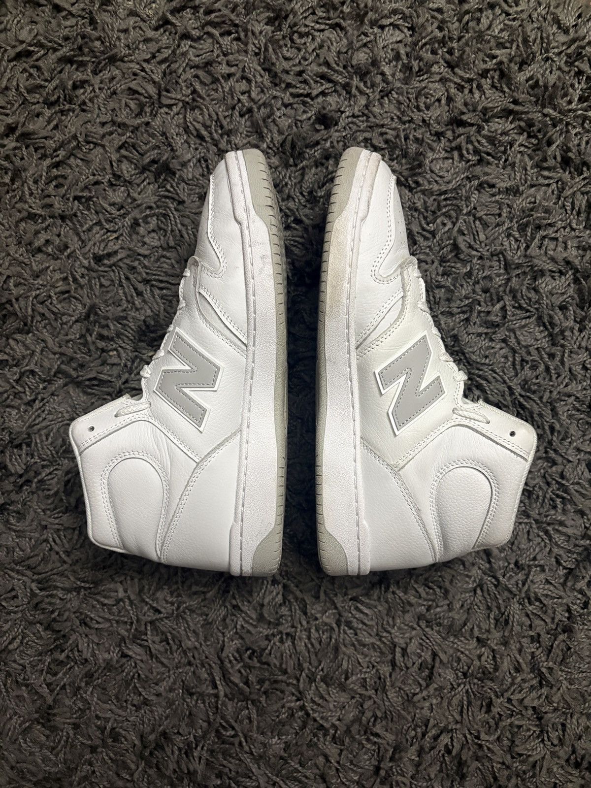 New Balance New Balance Numeric 480 High White/Grey Size US 10 / EU 43 - 4 Thumbnail