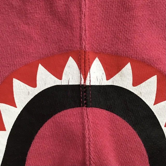 Bape BAPE Pink Shark sweat shorts a bathing ape ★size L Size US 34 / EU 50 - 4 Thumbnail