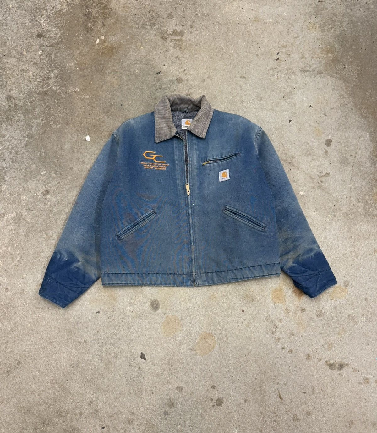 Carhartt Carhartt J01NVY Jacket Size US L / EU 52-54 / 3 - 1 Thumbnail