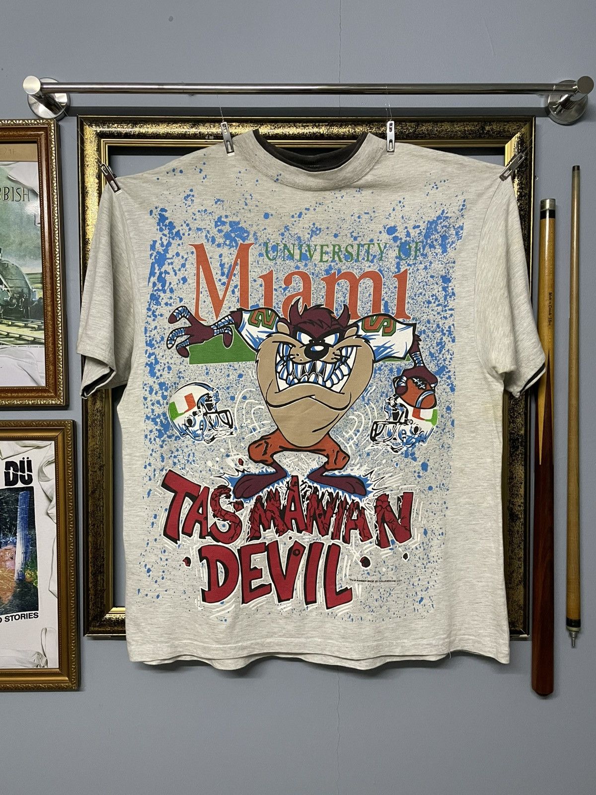 Vintage Vintage 90s Iconic Taz Manian Devil Ovp Pop Culture Tshirt Size US L / EU 52-54 / 3 - 1 Thumbnail