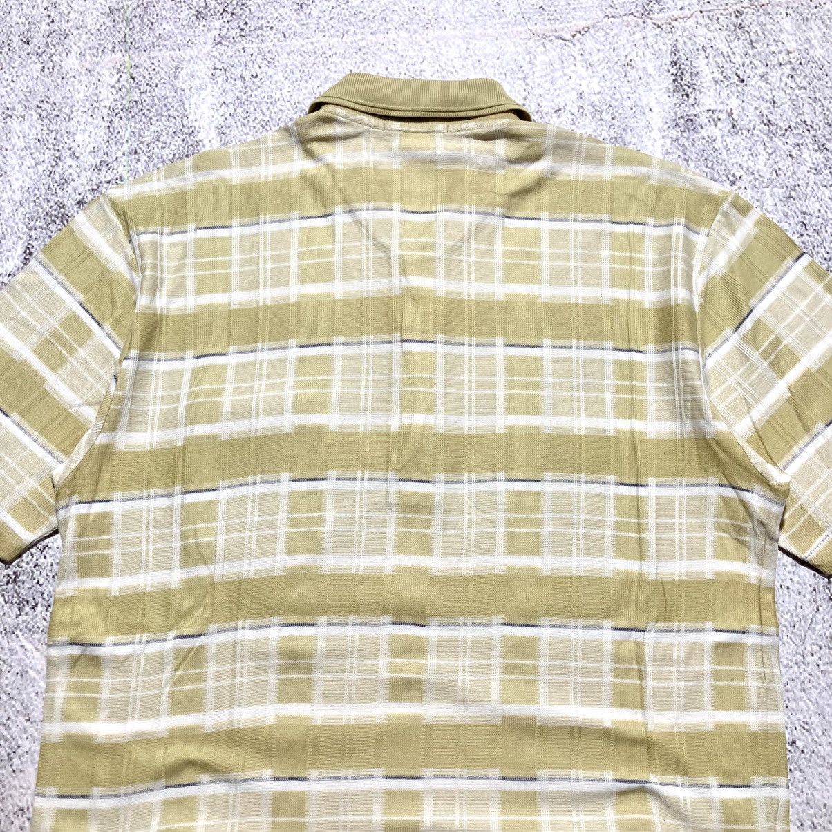Burberry 1990s Vintage Burberrys Nova Check Pocket Polo Tshirt Luxury Size US L / EU 52-54 / 3 - 13 Thumbnail