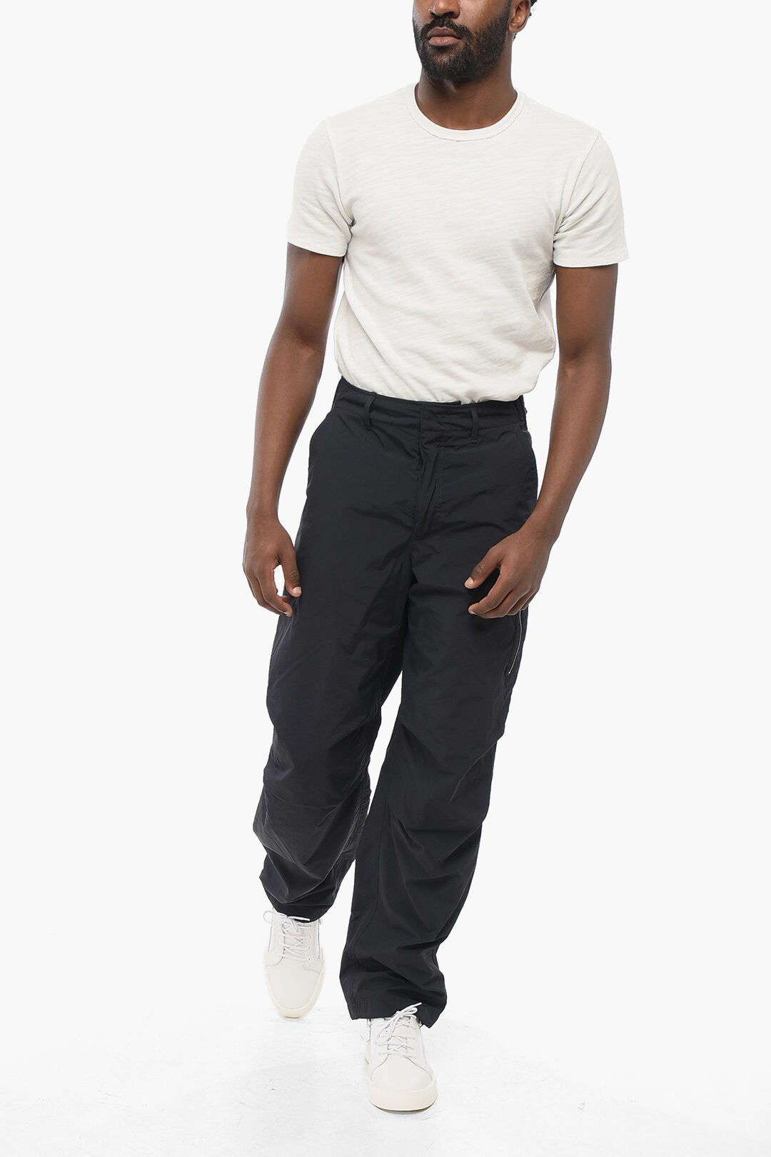 og1mm0825 Nylon Cargo Pant in Blue