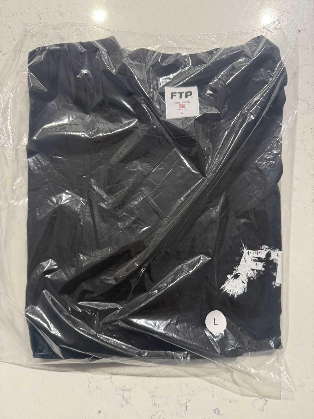 Fuck The Population Fuck The Population Grave Logo Tee - Black Large Size US L / EU 52-54 / 3 - 2 Thumbnail