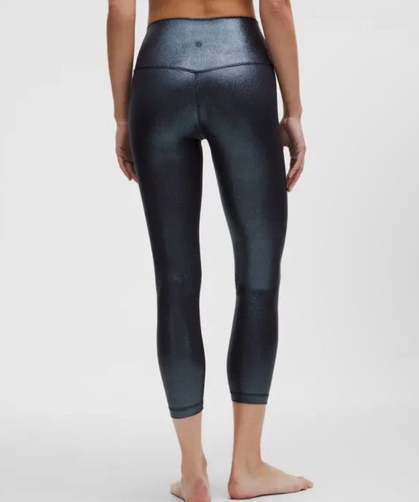 Lululemon Lululemon Align Ribbed HR 25’’ Radiate Foil Size 12 Size 34" / US 12 / IT 48 - 2 Thumbnail