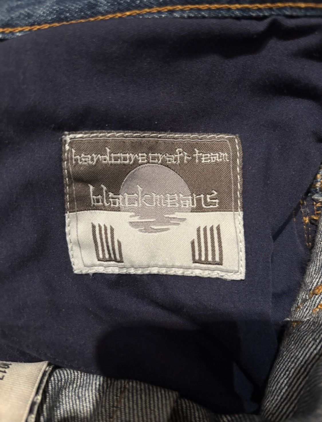1017 ALYX 9SM 1017 ALYX 9SM x Blackmeans distressed denim Size US 31 - 16 Thumbnail