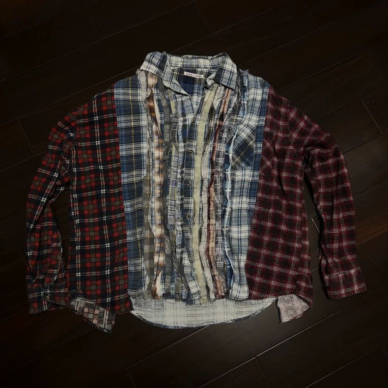 Needles NEEDLES Patchwork Plaid Shirt - dmc Size US M / EU 48-50 / 2 - 1 Thumbnail