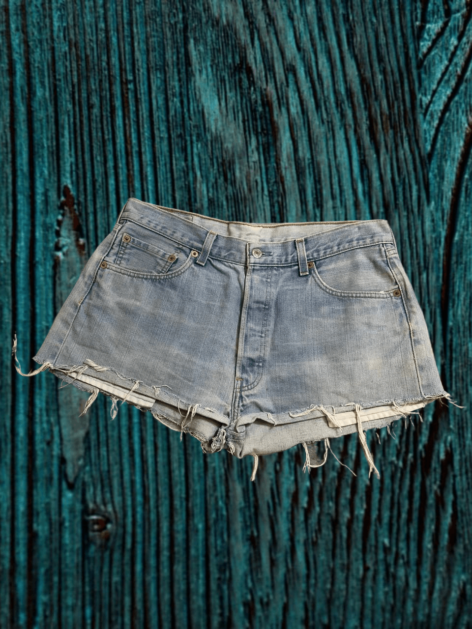 Levi's Levis 501 streetwear denim shorts Size 34" / US 12 / IT 48 - 1 Thumbnail