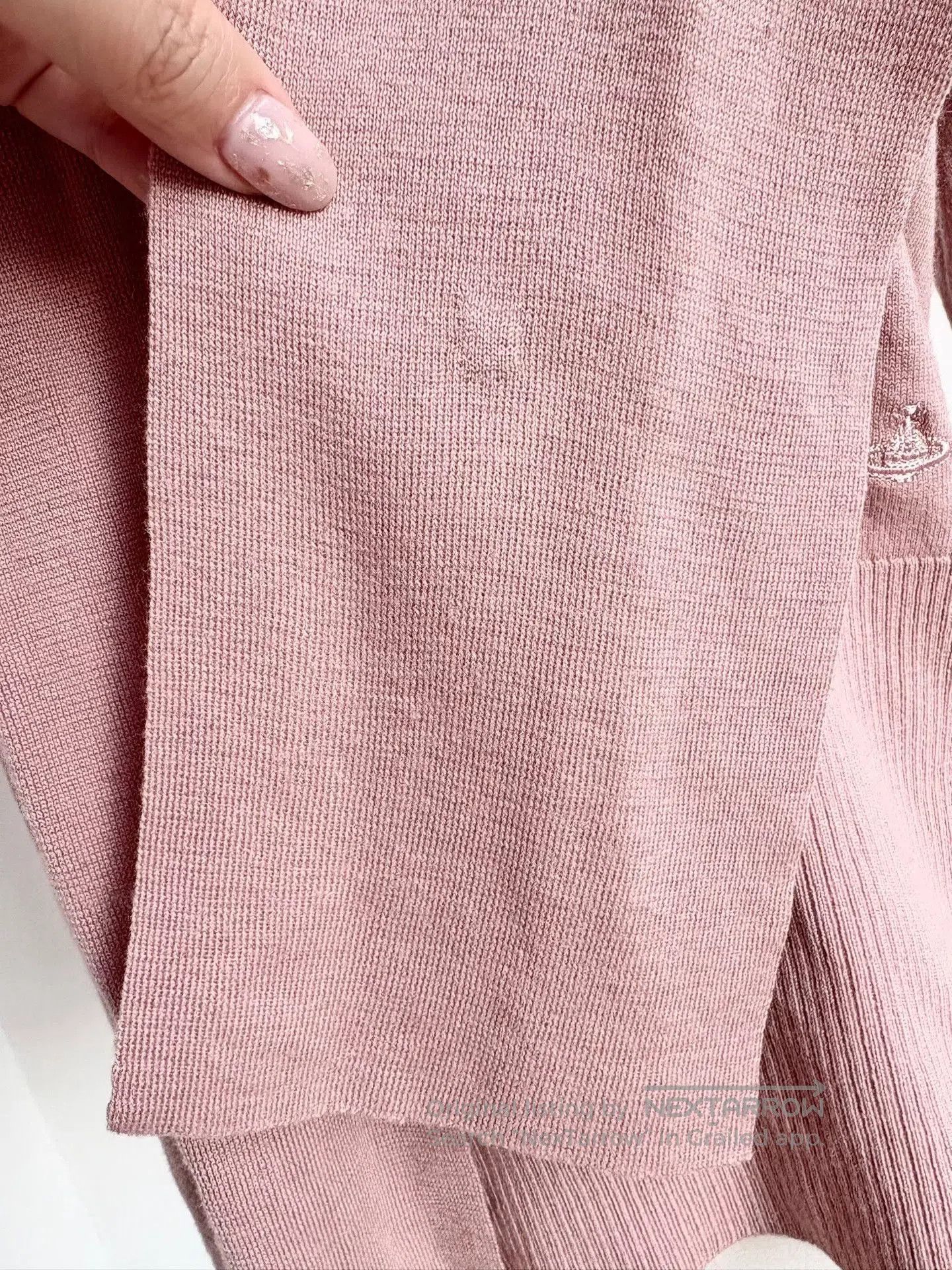 Vivienne Westwood Vivienne Westwood Vintage Pink Bow Knit. Size L / US 10 / IT 46 - 7 Thumbnail