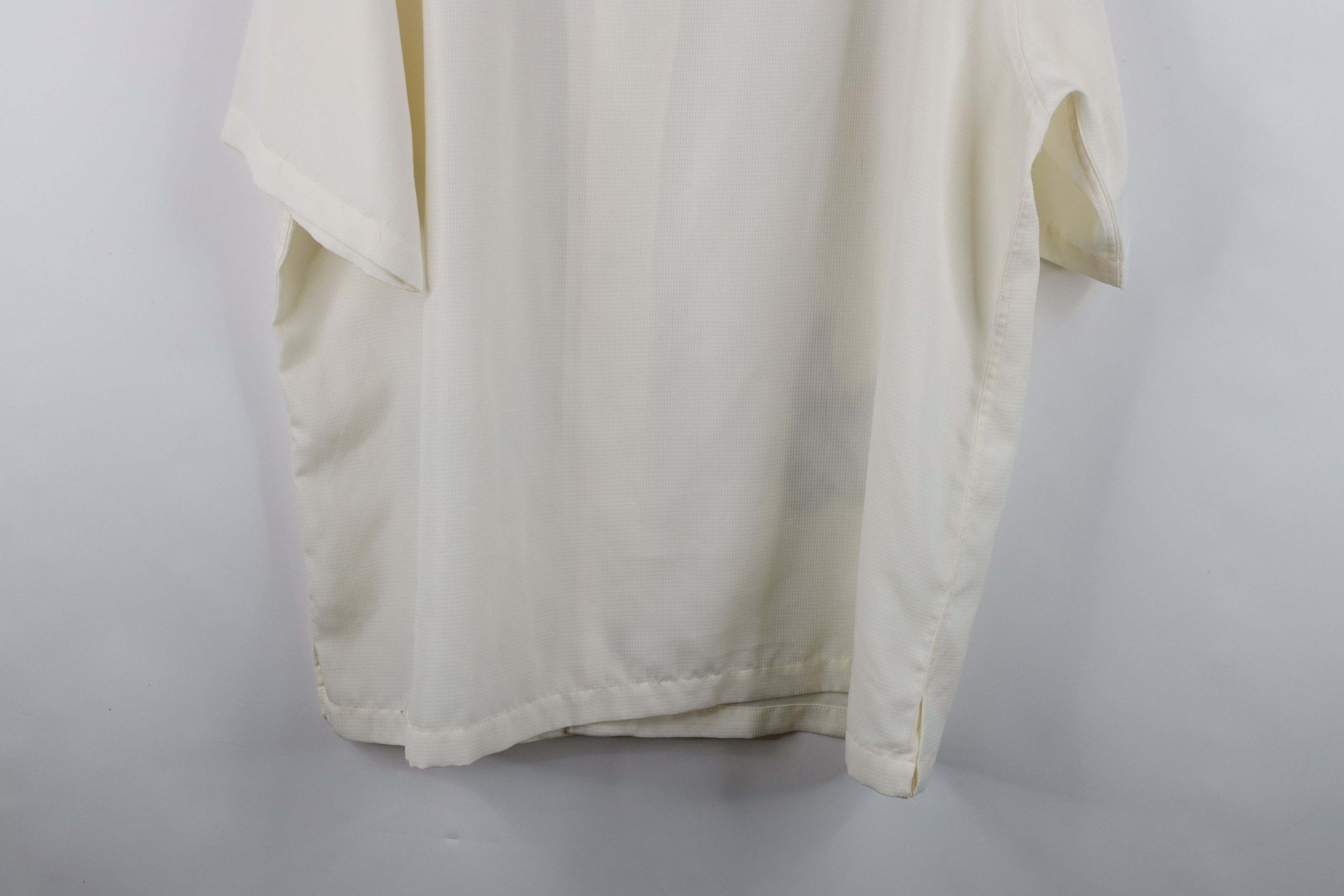Vintage Vintage 90s Streetwear Beer Beach Luau Button Shirt Cream Size US XXL / EU 58 / 5 - 14 Thumbnail