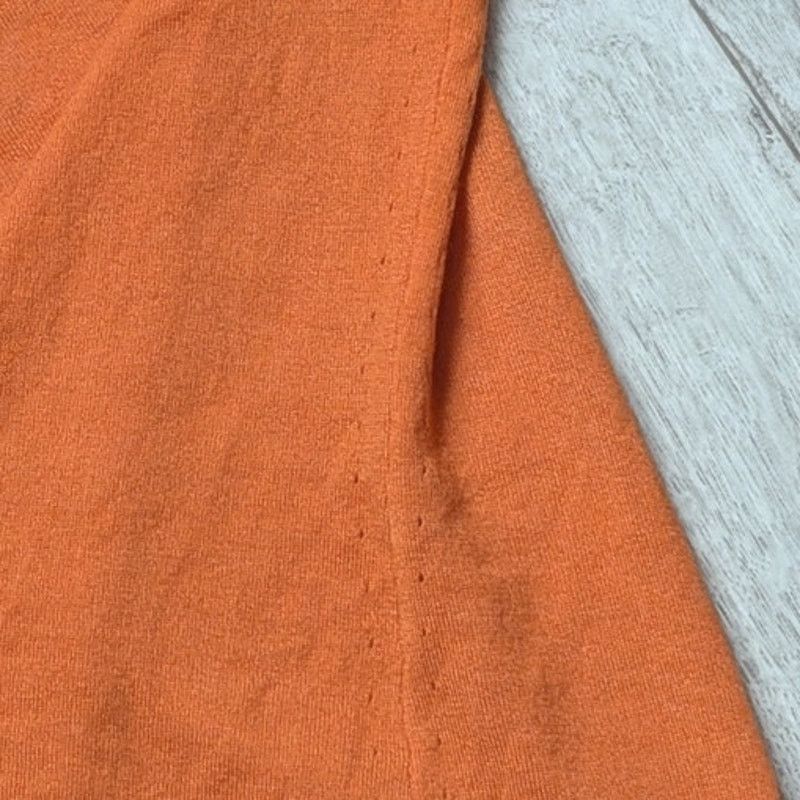 Hugo Boss Hugo Boss Orange Long Sleeve V-Neck Pullover Sweater L Size L / US 10 / IT 46 - 4 Thumbnail